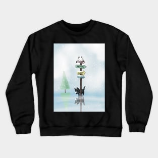 Hello 2021 Goodbye 2020 Crewneck Sweatshirt